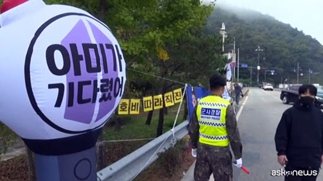 Festa per J-hope dei BTS che ha finito il servizio militare