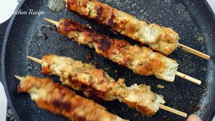 CHICKEN RESHMI KABAB RESTAURANT STYLE | CHICKEN MALAI TIKKA KABAB | CHICKEN RESHMI KABAB -