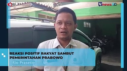 Reaksi Positif Rakyat Sambut Pemerintahan Prabowo