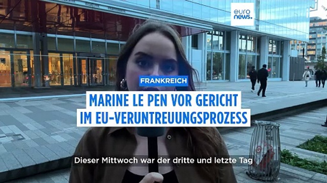 Marine Le Pen beschuldigt Richter der Befangenheit im EU-Veruntreuungsprozess