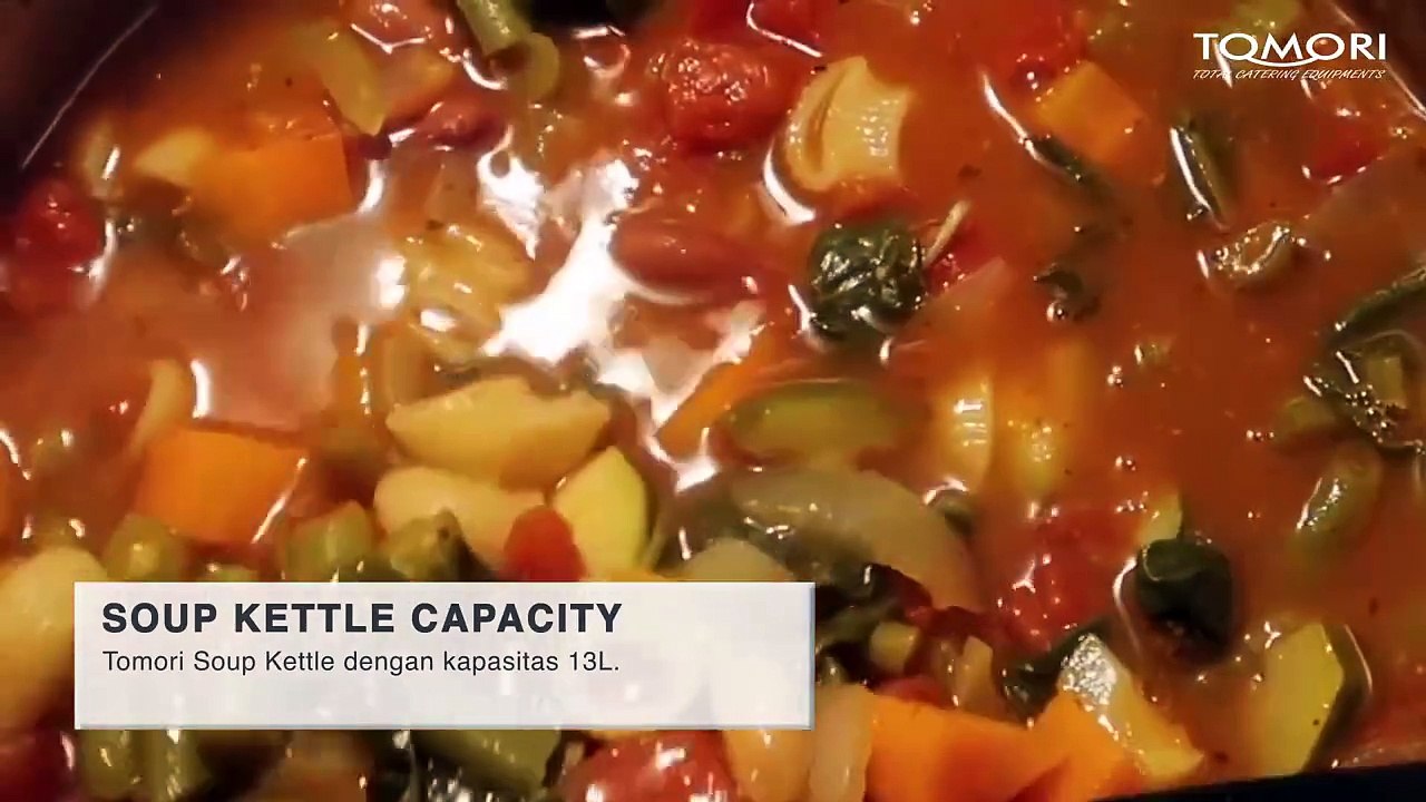 JUAL SOUP KETTLE  KAPASITAS 13 LITER DENGAN HARGA TERJANGKAU - TOMORI SOUP KETTLE 13L