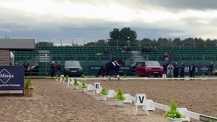 Bryony Goodwin makes it a hat-trick winning the Bret Willson International Advanced Medium Silver Champions! with Dion II