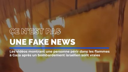 Oui, les images montrant des personnes brûlées vives à Gaza sont vraies