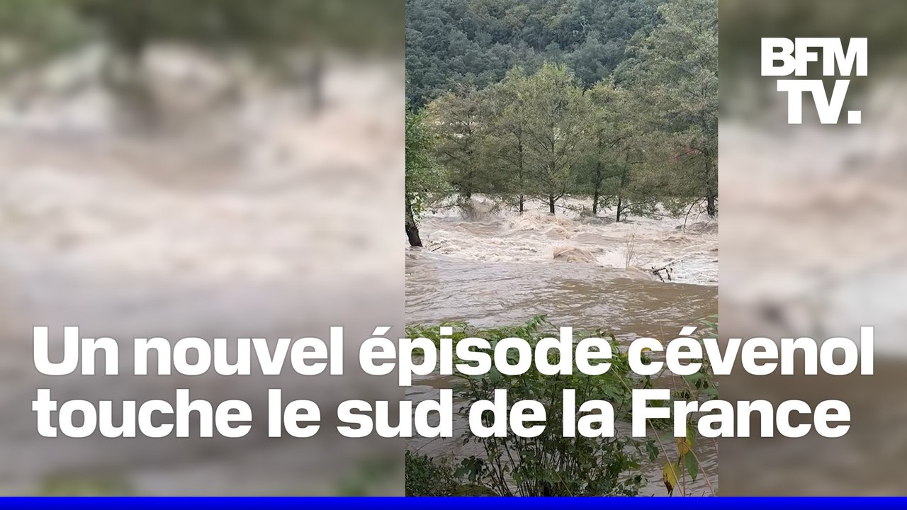 Inondations, orages:  l'Ardèche, la Haute-Loire, la Loire et le Rhône placés en vigilance rouge