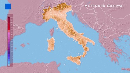 Ecco dove pioverà maggiormanete