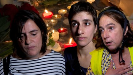 L'hommage à Paul, cycliste tué par un automobiliste à Paris, place de la Madeleine