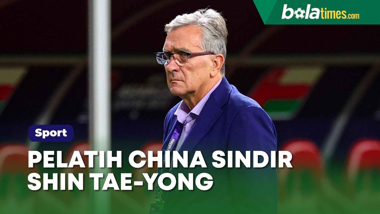 Pelatih China Sindir Shin Tae-yong yang Sebut Timnas Indonesia Kurang Beruntung