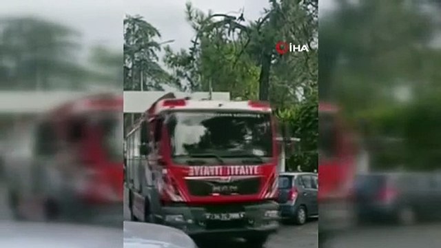 İstanbul'da devlet hastanesinde yangın: Hastalar tahliye edildi