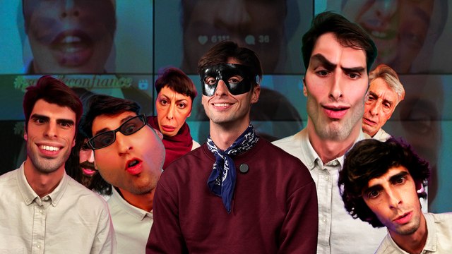 « Je convertis mes traumatismes en rires » : Galansire, l'homme derrière les masques