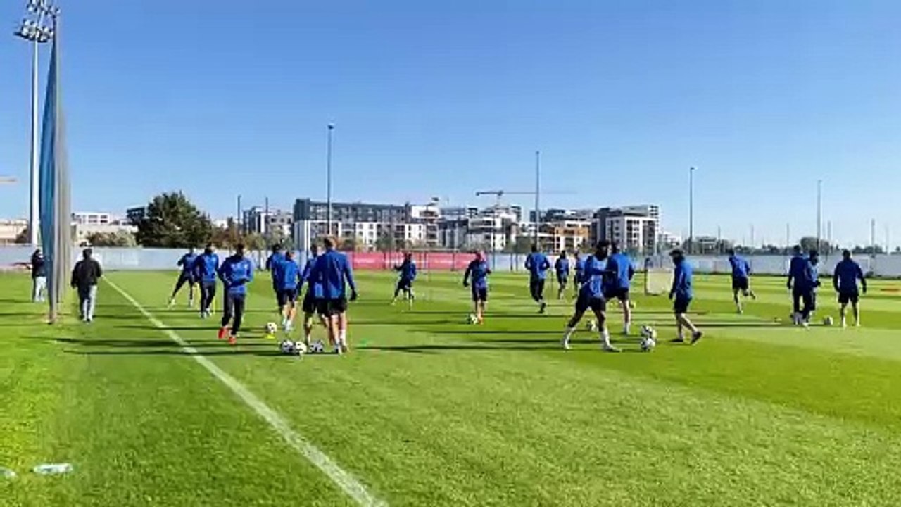 Trening Lecha Poznań przed Cracovią