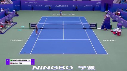Ningbo - Haddad Maia en quarts de finale