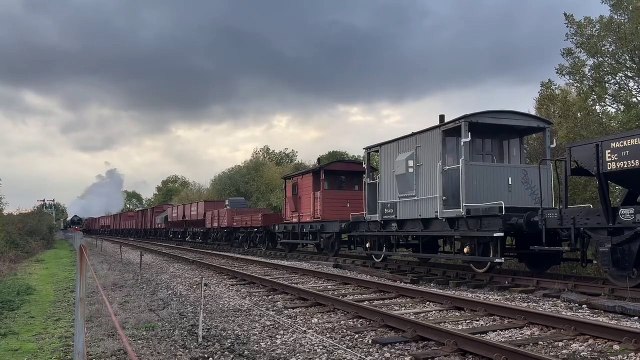 Tornado locomotive steams again at Peterborough's Nene Valley Railway