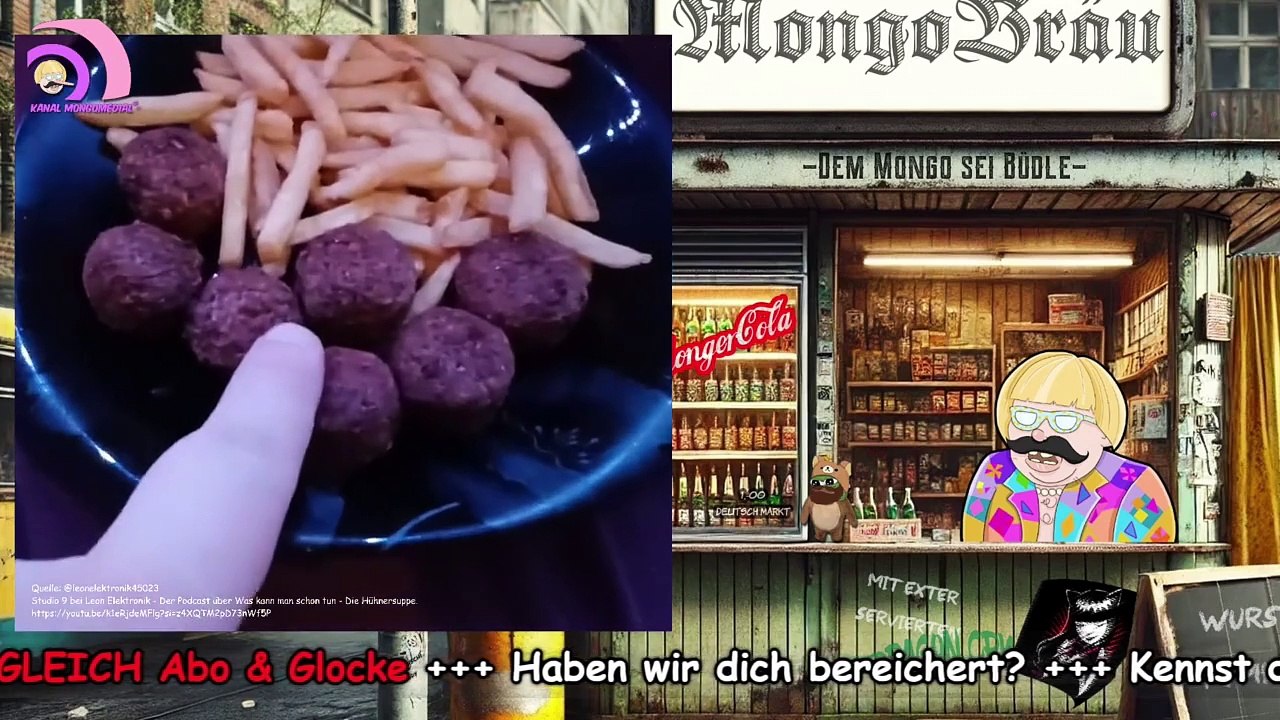 Mongotar: Leon Elektronik⚡️Studio 9 Was kann man machen? Hühnersuppe! |Kanal Mongomedial