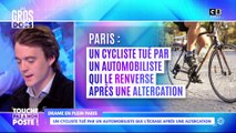 À Paris, un cycliste tué par un automobiliste qui l'écrase après une altercation