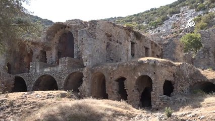 Anemurium Antik Kenti'nde sporcuya ait yazıt bulundu