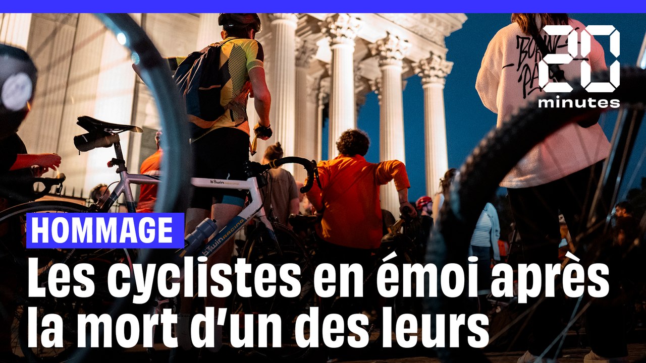 Paris : Hommage après la mort d'un cycliste tué par un SUV