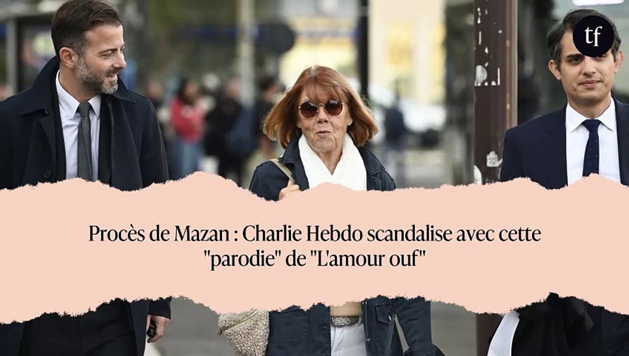 Procès de Mazan : Charlie Hebdo scandalise avec cette "parodie" de "L'amour ouf"