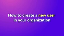 Create a New User in Your Organization - Kroolo