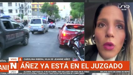 SCZ hija de Añez confirma traslado de su madre a tribunal