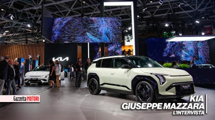 Giuseppe Mazzara, Kia: "EV3 l'elettrica adatta al mercato italiano"