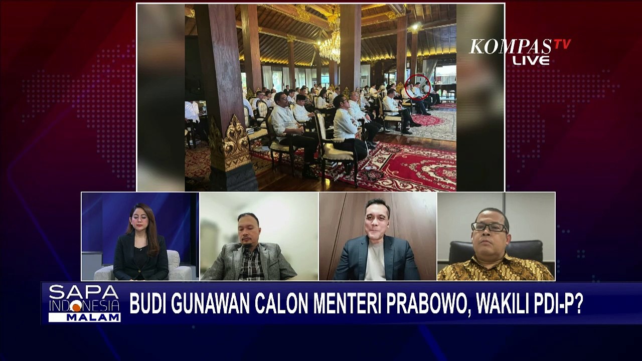 [FULL] 'Calon Menteri' Prabowo Budi Gunawan Wak...