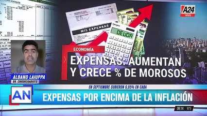 Aumento desproporcionado de expensas: subieron 6,95% en septiembre