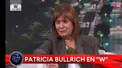 Patricia Bullrich: "Alguna vez armé una molotov, pero me olvidé ya"