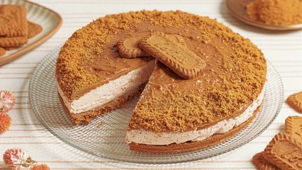 Tarta de galletas Lotus sin horno - Cocina Fácil