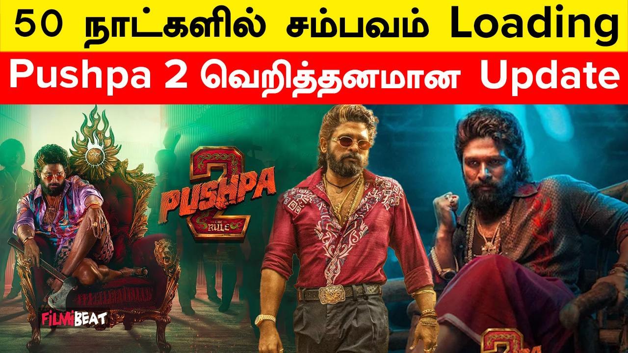 Pushpa 2 வெளியீடு குறிரத்து படக்குழு கொடுத்த Update | Allu Arjun | Filmibeat Tamil