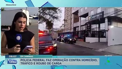 Polícia Federal realiza operação contra tráfico, homicídio e roubos de cargas