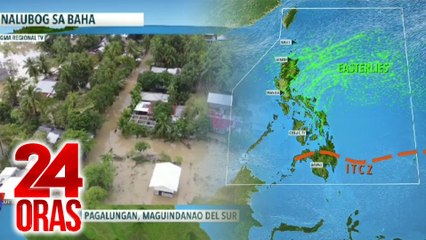 Ilang lugar sa Mindanao, inulan at binaha | 24 Oras