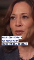 Harris Clashes with Fox News Host in Heated Immigration Debate