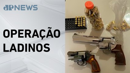 PF e Gaeco fazem operação contra crimes violentos, roubo de carga, tráfico e lavagem de dinheiro