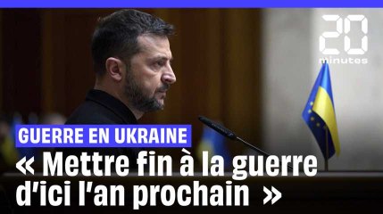 Guerre en Ukraine : Zelensky veut mettre « fin à la guerre d'ici l'an prochain »