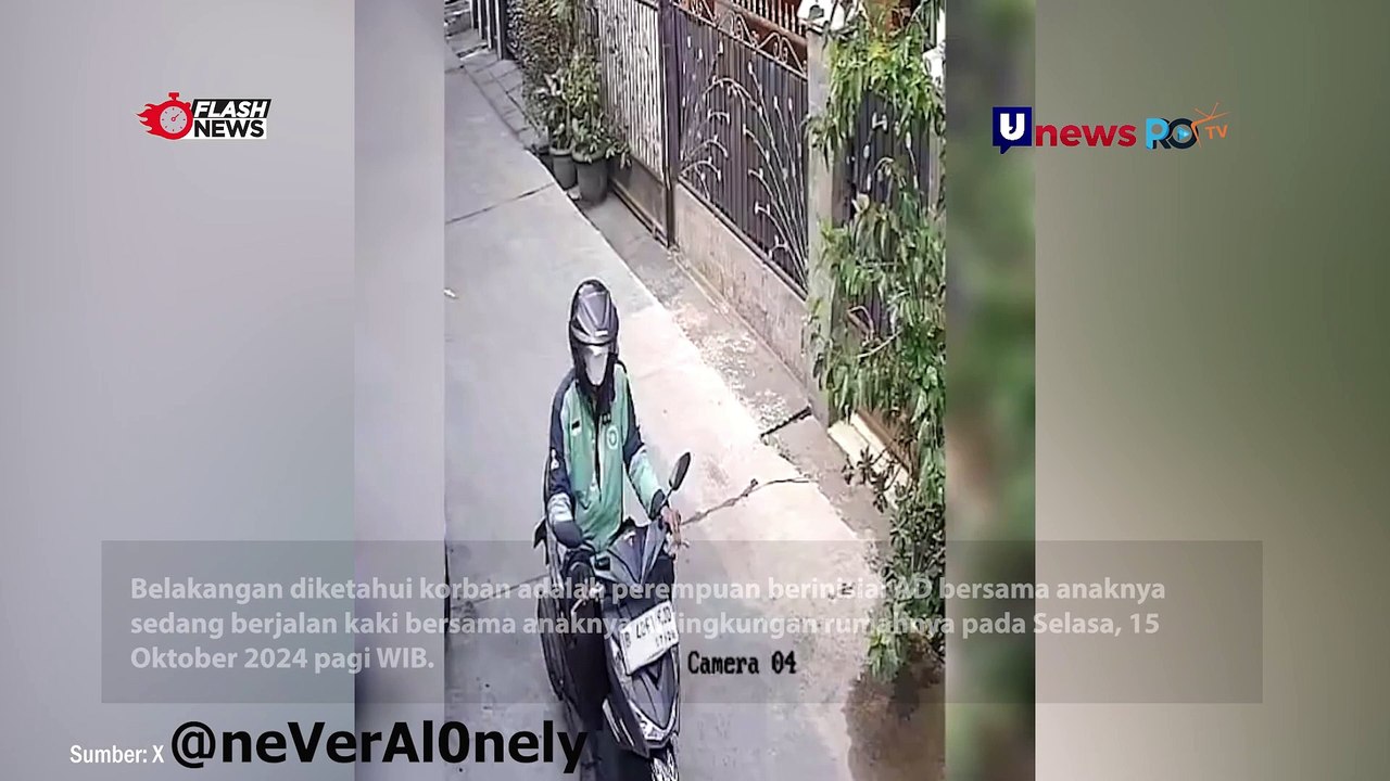 Marak Begal Payudara di Bekasi, Pelaku Berjaket Ojol