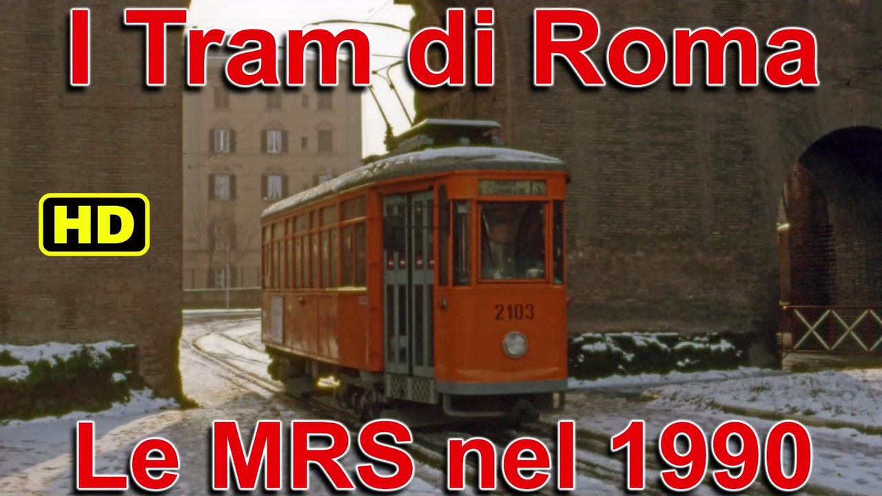 Tram di Roma 1990 - I tram MRS