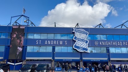 Birmingham City enjoying life in League One averaging over 2000 fans for away games so far this season
