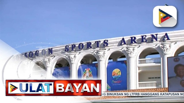 Unveiling ceremony ng Sorsogon Sports Arena, pinangunahan ni Pres. Ferdinand R. Marcos Jr.