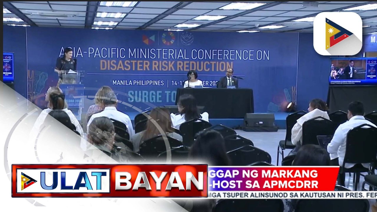 Pilipinas, tinawag na guiding light sa planning and implementation ng Sendai Framework sa Asia Pacific Region; Limang importanteng direksyon, nabuo sa 4-day 2024 APMCDRR