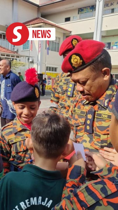 Future firefighters: Pupils at Melaka school introduced to role of volunteers