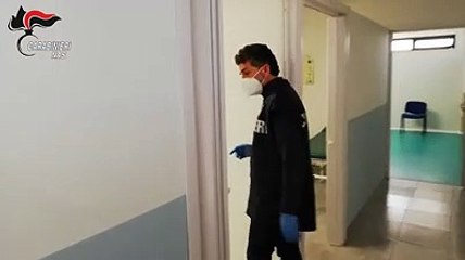 Download Video: Ispezione dei carabinieri del Nas negli studi medici