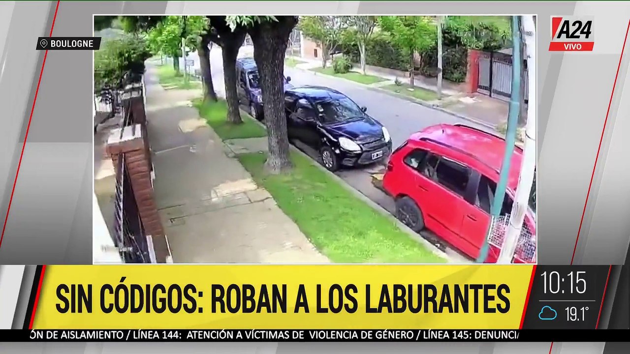  ROBOS VIOLENTOS EN EL LÍMITE ENTRE SAN ISIDRO Y SAN MARTÍN