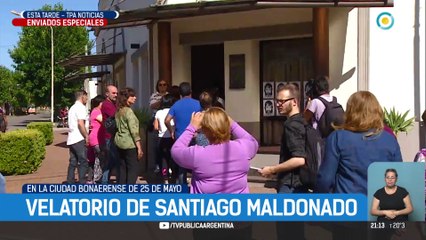 Velatorio de Santiago Maldonado (2017)