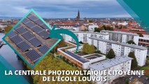Une centrale photovoltaïque sur les toits de l'école Louvois