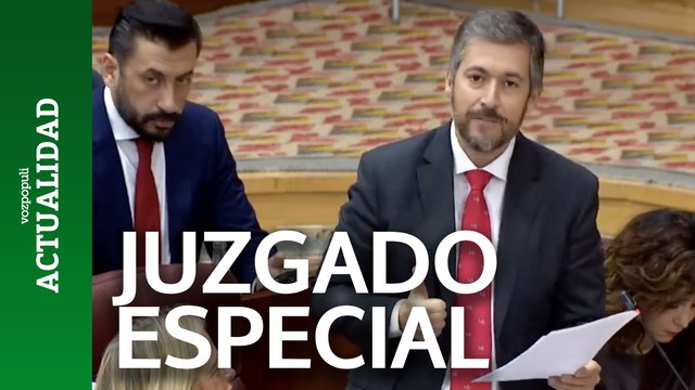 García Martín (PP): Hace falta un juzgado especial sólo para la corrupción del PSOE