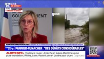 Crues, pluie-inondation: agnès pannier-runacher, ministre de la transition écologique, appelle à la 