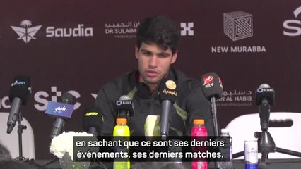 Six Kings Slam - Alcaraz avant d'affronter Nadal : "Je souhaite profiter de chaque seconde"