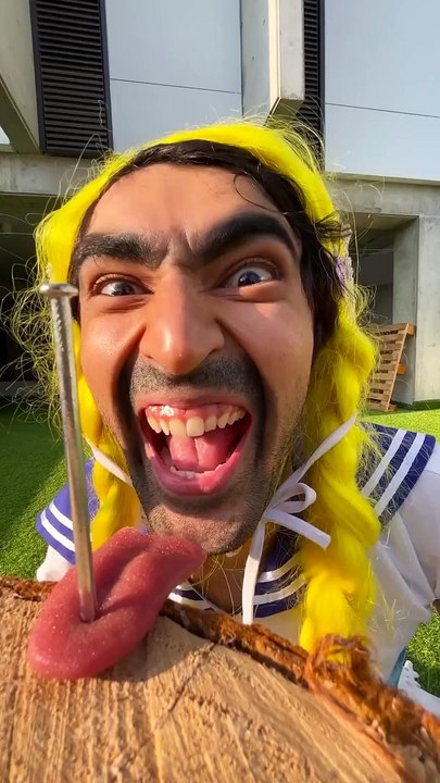 Was your tongue stuck?