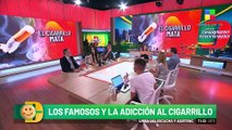 Los famosos y la adicción al cigarrillo