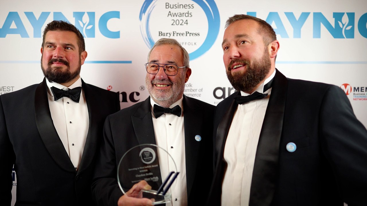 Investing in West Suffolk Award video Dailymotion